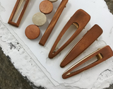 Wood Material Hair Clip