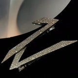 L-Shape Diamond Hair Clip