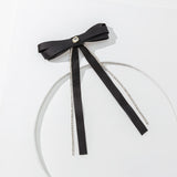 Hair Clip With Black Fringe