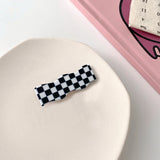 Checkerboard Hair Clips