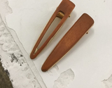 Wood Material Hair Clip