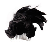 Gothic Style Black Hair Clips